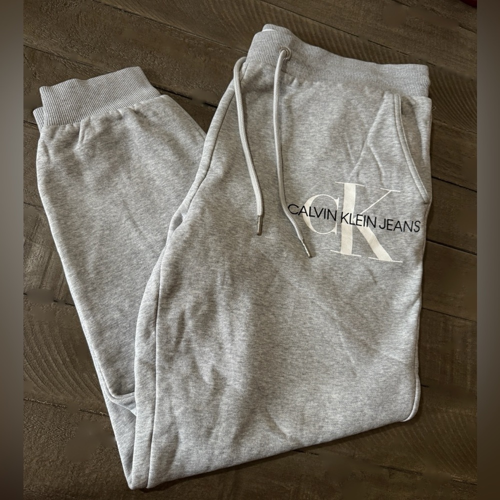 Calvin Klein Men Monogram Fleece Joggers